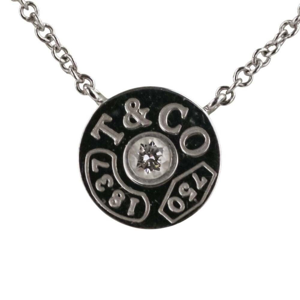 TIFFANY Authentic 18k Silver Diamond Necklace